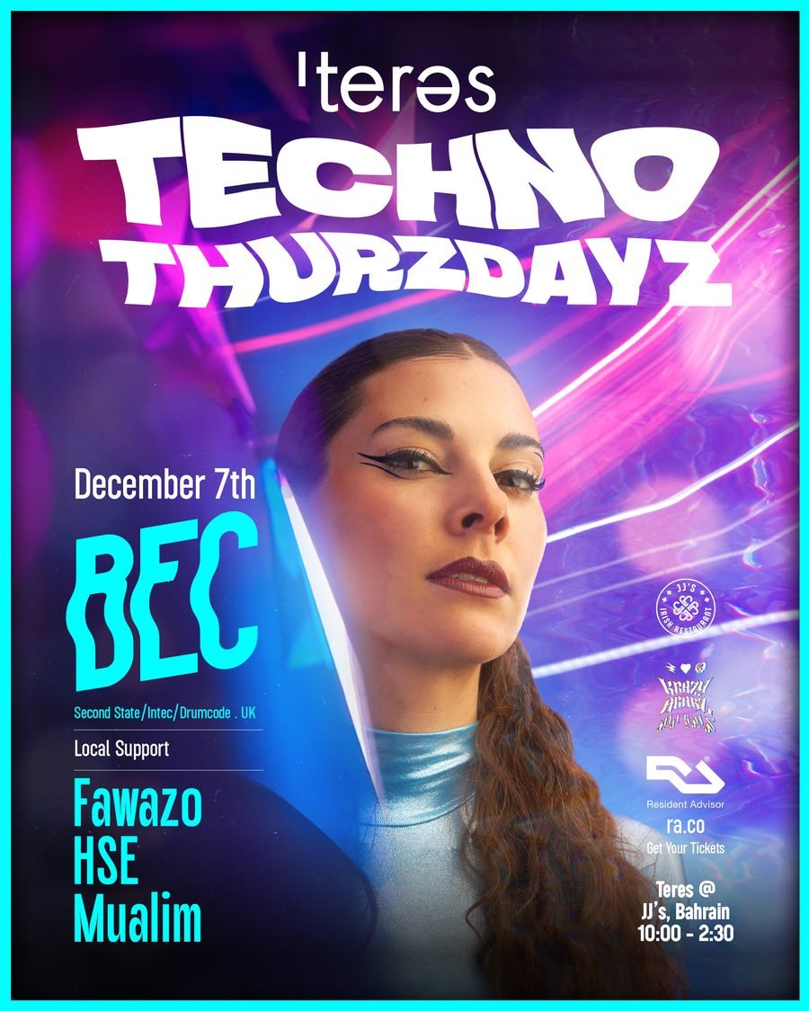 Krazy Arabz flyer — Techno Thurzdayz