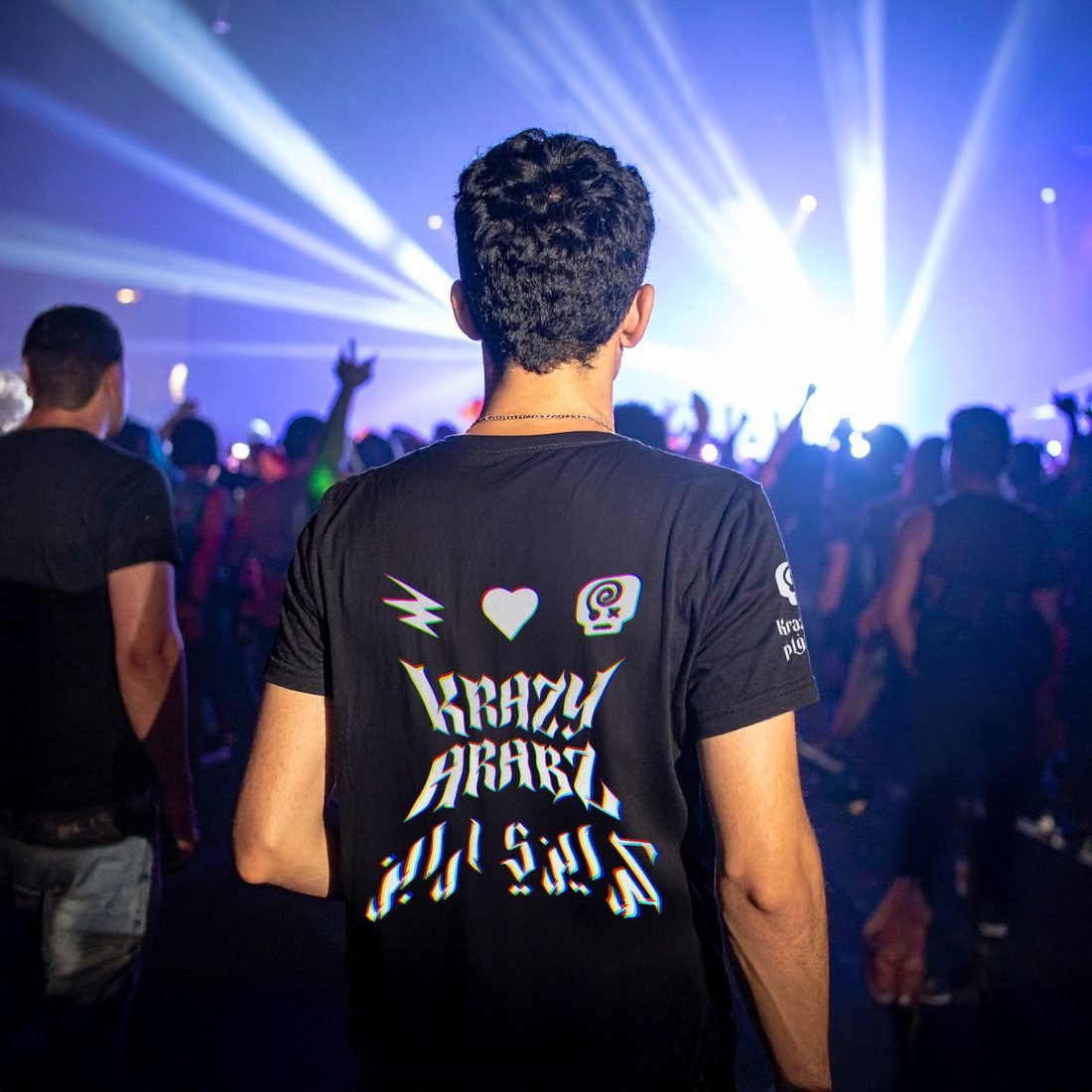 Krazy Arabz crowd merch