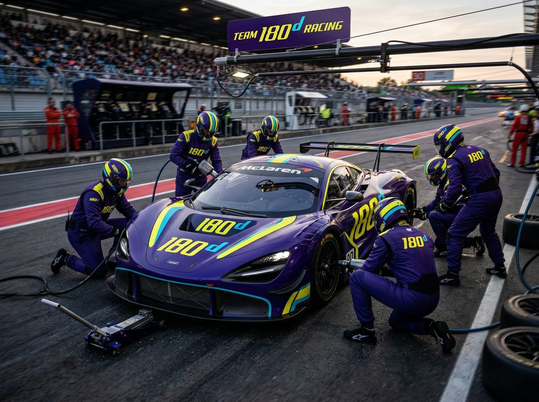 Oneighty Racing pit crew